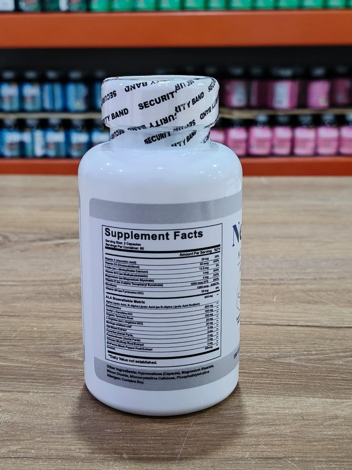 Neura Zenx Neuropatia Nervios Acido Alfa Lipoico Capsulas