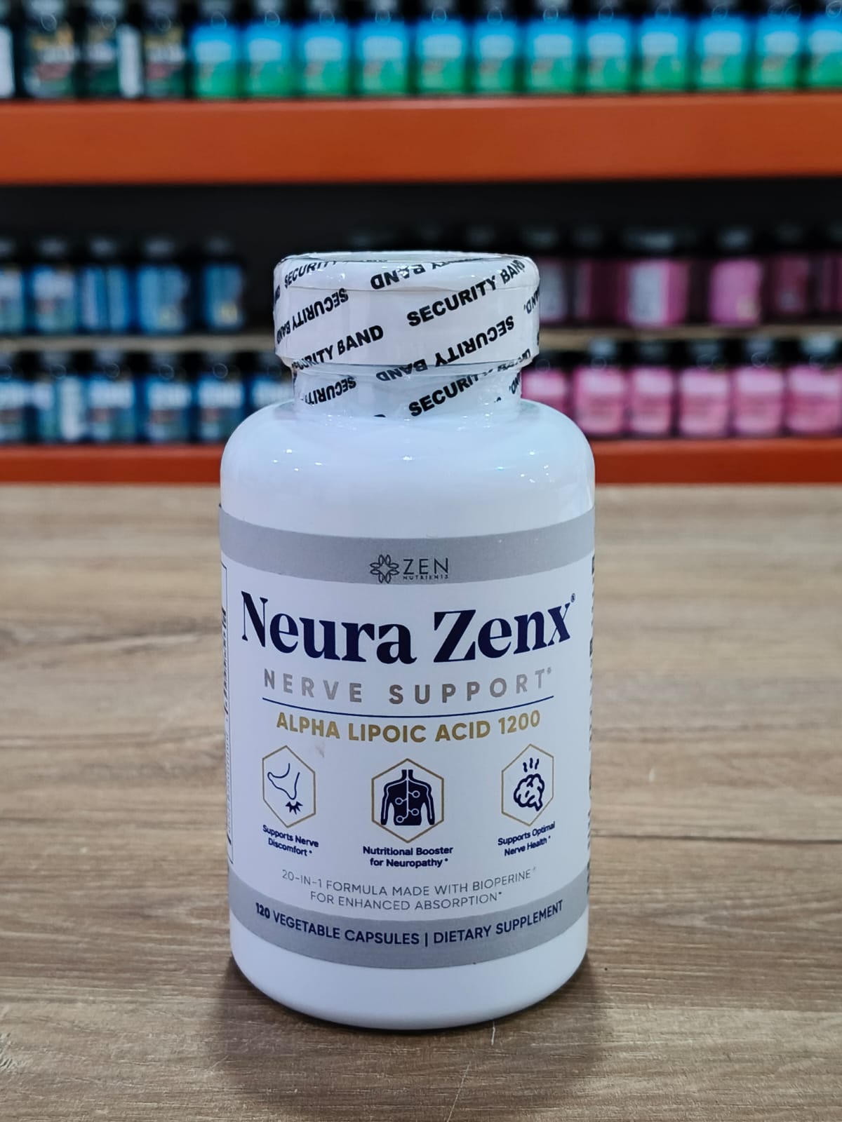 Neura Zenx Neuropatia Nervios Acido Alfa Lipoico Capsulas