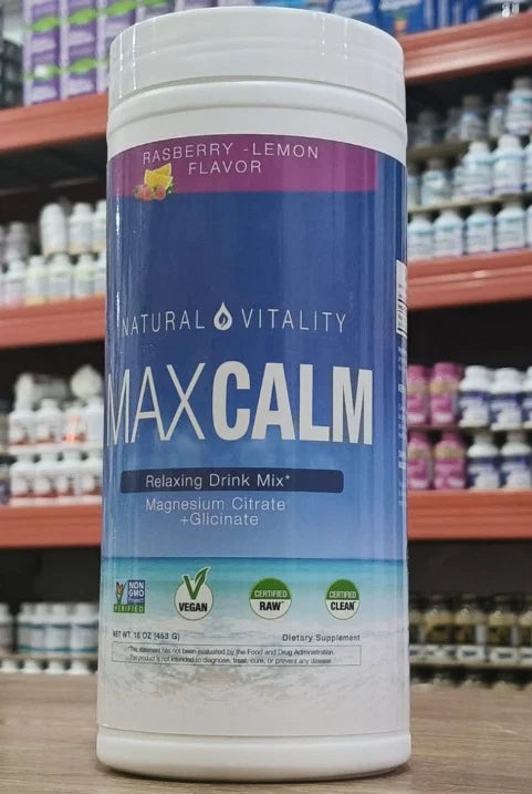 Maxcalm Magnesio Bisglicinato Relajación Polvo
