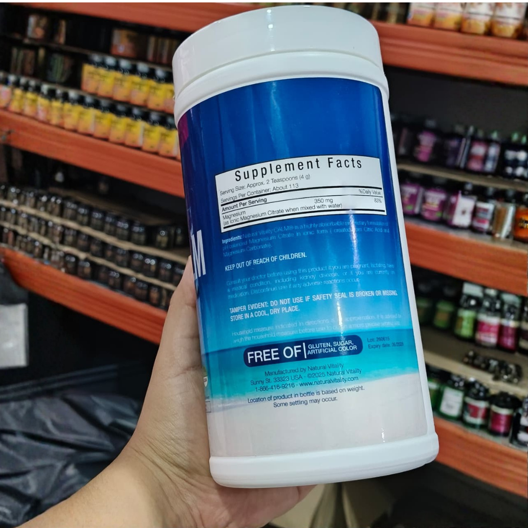 Maxcalm Magnesio Bisglicinato Relajación Polvo